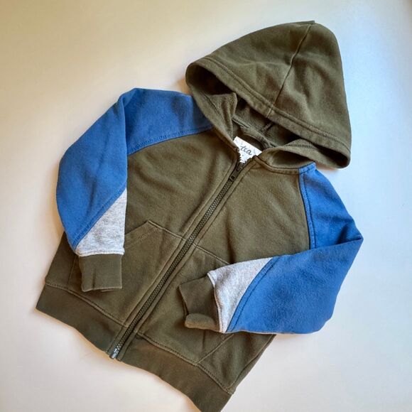 Tea Collection Colorblock Hoodie 4T - Picture 1 of 4